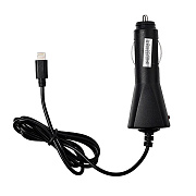 ЗУ Автомобильное Glossar Lightning (black)