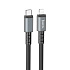 Кабель Type-C - Apple lightning Hoco X85 20W 100см 3A  (black)