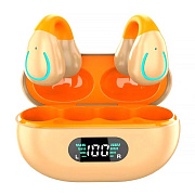 Беспроводные Bluetooth-наушники - OWS Q71 (beige/orange)