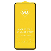 Защитное стекло Full Glue - 2,5D для "Xiaomi Redmi Note 9" (тех.уп.) (20) (black)
