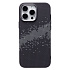 Чехол-накладка Luxo Creative PC  для "Apple iPhone 16 Pro Max" (136) (black/gray)