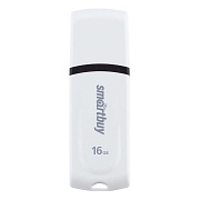 Флэш накопитель USB 16 Гб Smart Buy Paean (white)