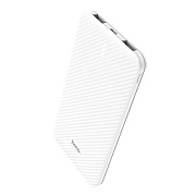 Внешний аккумулятор Hoco B37 (повр. уп) 5000mAh Micro/USB*2 (white)