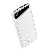Внешний аккумулятор Awei P103K PD QC 10 000mAh Micro USB/USB Type-C (white)