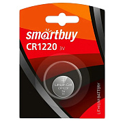 Элемент литиевый Smart Buy CR1220 (1-BL) (12/720)
