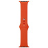Ремешок - ApW Sport Band Apple Watch 42/44/45/49 mm силикон на кнопке (L) (spicy orange)