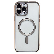 Чехол-накладка - SM027 SafeMag для "Apple iPhone 13 Pro Max" (titanium) (232366)