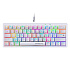 Клавиатура Defender Deimos GK-303 игровая механическая (61кн, TNT Brown) (white)