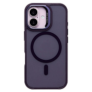 Чехол-накладка - SM026 SafeMag для "Apple iPhone 16" (dark violet) (236455)