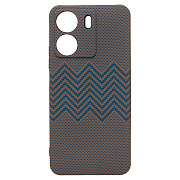 Чехол-накладка Luxo Creative для "Xiaomi Redmi 13C 4G/Poco C65" (136) (titanium) (238029)