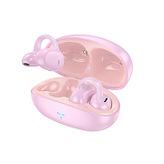Беспроводные Bluetooth-наушники Hoco TWS EAR-CLIP EW57 (pink fluff) 