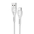 Кабель USB - micro USB Hoco X37 Cool power 12W 100см 2,4A  (white)