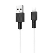 Кабель USB - Apple lightning Hoco X29 Superior 12W 100см 2,4A  (white)