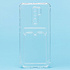 Чехол-накладка - SC278 с картхолдером для "Xiaomi Redmi 9" (transparent) (205986)