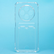 Чехол-накладка - SC276 с картхолдером для "Tecno Spark 30C 4G" (transparent) (237706)