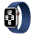 Ремешок - ApW14 Apple Watch 42/44/45/49 mm текстиль (S) (blue)