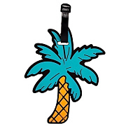 Брелок-бирка для багажа - рюкзака детская Luggage Tag (пальма) (002)