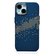 Чехол-накладка Luxo Creative PC  для "Apple iPhone 15" (135) (blue/green)