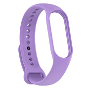 Ремешок - WB13 Xiaomi Mi Band 7 силикон на кнопке (регулируемый) (light violet)