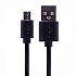 Кабель USB - micro USB - 7,5W 20см 1,5A  (black)