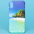 Чехол-накладка - SC185 для "Apple iPhone X/iPhone XS" (008) (blue)