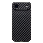 Чехол-накладка - SC347 carbon для "Apple iPhone 17 Air" (black) (243214)