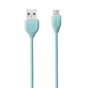 Кабель USB - micro USB Remax Replica RC-050M Lesu  100см 1,5A  (sky blue)