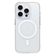 Чехол-накладка - SM039 SafeMag для "Apple iPhone 15 Pro" (transparent) (238608)