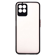 Чехол-накладка - PC041 для "OPPO realme 8i" (black/black)  (203439)