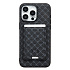Чехол-накладка - SM022 SafeMag c картхолдером  для "Apple iPhone 15 Pro Max" (black)