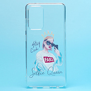 Чехол-накладка - SC226 для "Samsung SM-A725 Galaxy A72" (005) (прозрачный)