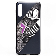 Чехол-накладка - SC185 для "Samsung SM-A307 Galaxy A30s/SM-A505 Galaxy A50/SM-A507 Galaxy A50s" (001) (black/purple)