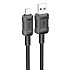 Кабель USB - Apple lightning Hoco X94 Leader 12W 100см 2,4A  (black)