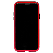 Чехол-накладка - 360 Magnetic Glass для "Apple iPhone X/iPhone XS" (red)