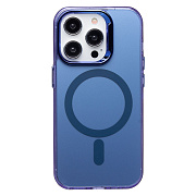 Чехол-накладка - SM025 SafeMag для "Apple iPhone 14 Pro" (blue) (232102)