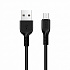 Кабель USB - micro USB Hoco X20 10W 100см 2A  (black)