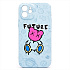 Чехол-накладка Luxo Creative для "Apple iPhone 12" (104) (blue)