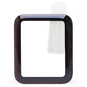 Защитное стекло - для "Apple Watch 42 mm" (black) прозрачный