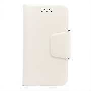 Универсальный чехол-книжка Activ A501-52 Magic Element 5.5-6.5 (white gold) откр.вбок (white)