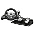 Игровой руль Dialog GW-155VR CyberPilot - эф.вибрации, 2 педали, рычаг ПП, PC USB (black)