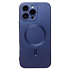 Чехол-накладка - SM020 Matte SafeMag для "Apple iPhone 16 Pro Max" (dark blue) (234688)