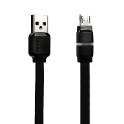 Кабель USB - micro USB Remax RC-029m Breathe  100см 2,1A  (black)