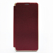 Чехол-книжка Brera Like Me для "Samsung SM-A705 Galaxy A70" (red/gold) откр.вбок