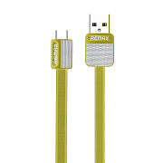 Кабель USB - Type-C Remax RC-044a Platinum  100см 2,1A  (gold)