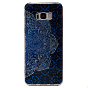 Чехол-накладка - SC028 для "Samsung SM-G955 Galaxy S8 Plus"  .. (013) (blue)
