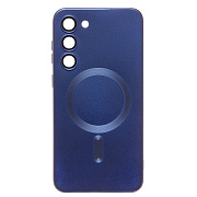 Чехол-накладка - SM020 Matte SafeMag для "Samsung Galaxy S23 Plus" (dark blue)