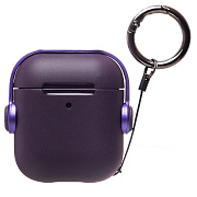 Чехол - PCP07 для кейса "Apple AirPods/AirPods 2" (bordo/violet)