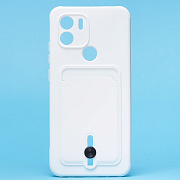 Чехол-накладка - SC304 с картхолдером для "Xiaomi Redmi A1+" (white) (217992)