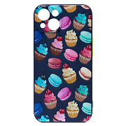 Чехол-накладка - SC256 для "Apple iPhone 13" (001) (black)