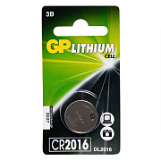 Элемент литиевый GP CR2016 (1-BL) (100) ..